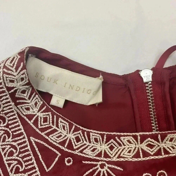 NWOT Souk Indigo top - Picture 2 of 7